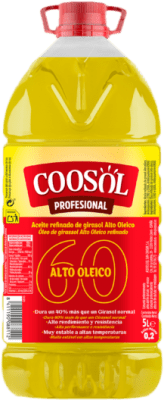 Aceite Vegetal Coosur Coosol Profesional Alto Oleico Garrafa 5 L Girasol