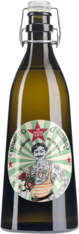 Envio grátis | Vermute Forzudo Blanco Espanha 1 L