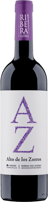 7,95 € | Rotwein Solterra AZ Alto de los Zorros 4 Meses D.O. Ribera del Duero Kastilien und León Spanien Tempranillo 75 cl