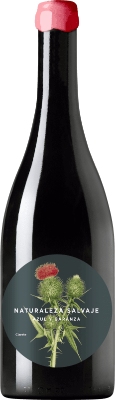 Envío gratis | Vino Rosado Azul y Garanza Naturaleza Salvaje España 75 cl