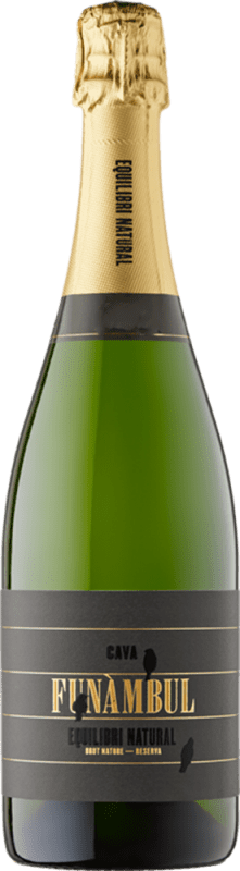 Envoi gratuit | Vin Mousseux Blanc Azul y Garanza Entre Vinyes Funanbul Brut Nature Réserve Espagne 75 cl