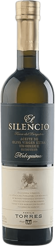Envío gratis | Aceite de Oliva El Silencio AOVE Virgen Extra España Arbequina Botellín 25 cl Envío gratis | Aceite de Oliva El Silencio AOVE Virgen Extra España Arbequina Botellín 25 cl