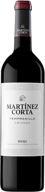 9,95 € | Vino tinto Bodegas Martínez Corta Crianza España 75 cl