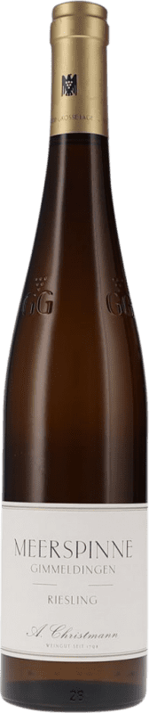 Envío gratis | Vino blanco A. Christmann Gimmeldinger Meerspinne Seco V.D.P. Grosses Gewächs GG Pfälz Alemania Riesling 75 cl