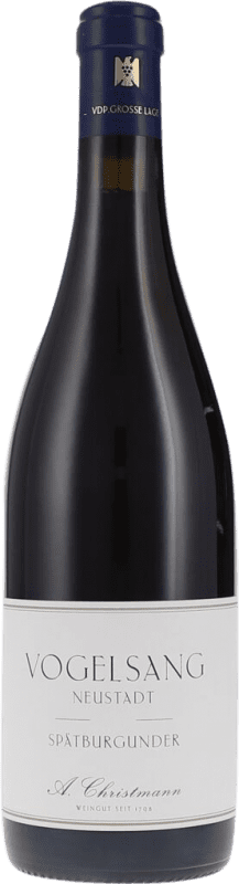 Envío gratis | Vino tinto A. Christmann Vogelsang Seco V.D.P. Grosse Lage Pfälz Alemania Pinot Negro 75 cl