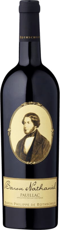 43,95 € Envio grátis | Vinho tinto Philippe de Rothschild Baron Nathaniel Seco A.O.C. Pommard