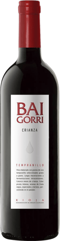 242,95 € Spedizione Gratuita | Vino rosso Baigorri Secco Crianza D.O.Ca. Rioja Bottiglia Salmanazar 9 L