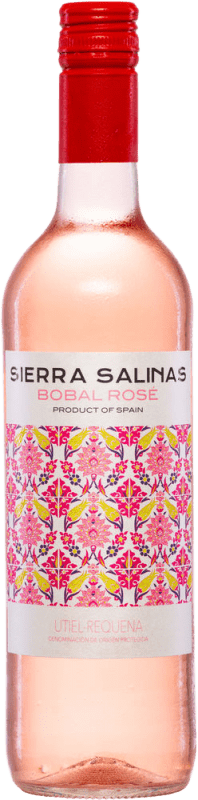 Бесплатная доставка | Розовое вино Coviñas Sierra Salinas Rosé сухой D.O. Utiel-Requena Испания Bobal 75 cl