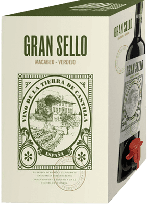 Gran Sello Macabeo Verdejo Dry Vino de la Tierra de Castilla Bag in Box 3 L