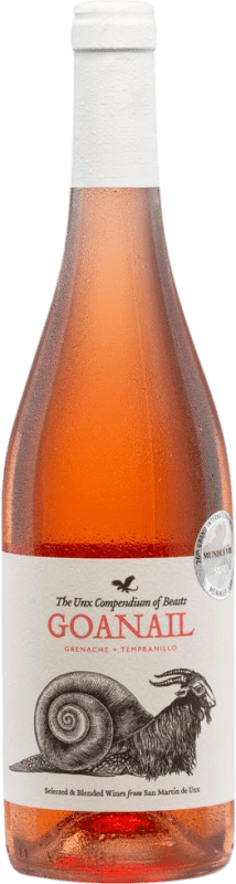 Бесплатная доставка | Розовое вино San Martín de Unx Goanail Seco — Сухое D.O. Navarra Наварра Испания Tempranillo — Темпранильо, Garnacha — Гренаш 75 cl
