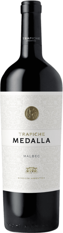 Бесплатная доставка | Красное вино Trapiche Medalla сухой I.G. Mendoza Мендоса Аргентина Malbec 75 cl