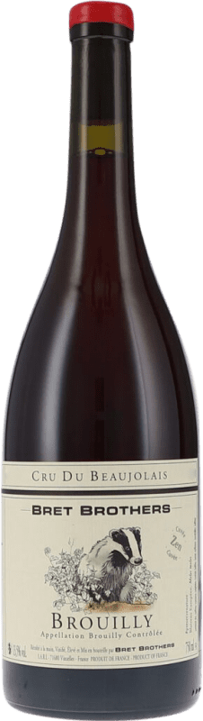 Kostenloser Versand | Rotwein Bret Brothers Cuvée Zen Trocken A.O.C. Brouilly Beaujolais Frankreich Gamay 75 cl