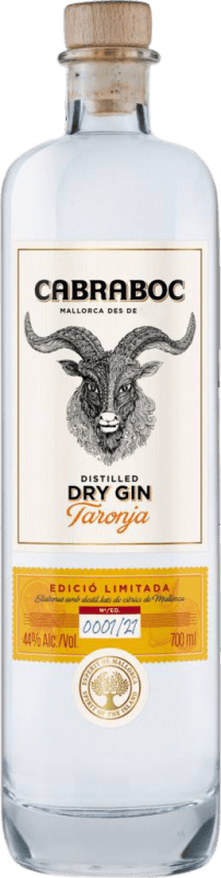 43,95 € | Genever Gin Cabraboc Taronja Majorca Spain 70 cl