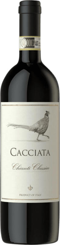 免费送货 | 红酒 Cacciata D.O.C.G. Chianti Classico 托斯卡纳 意大利 Cabernet Sauvignon, Sangiovese 75 cl