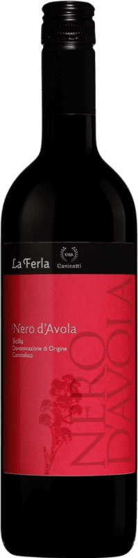 7,95 € Spedizione Gratuita | Vino rosso Canicatti La Ferla D.O.C. Sicilia