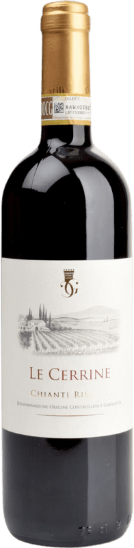 Бесплатная доставка | Красное вино Cantina Gentili Le Cerrine Резерв D.O.C.G. Chianti Тоскана Италия Cabernet Sauvignon, Sangiovese 75 cl