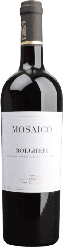 Бесплатная доставка | Красное вино Casa di Terra Mosaico D.O.C. Bolgheri Италия Merlot — Мерло 75 cl