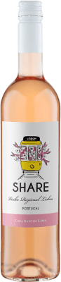 Santos Lima Share Cascata Rosado セミドライ セミスイート Vinho Regional de Lisboa 75 cl