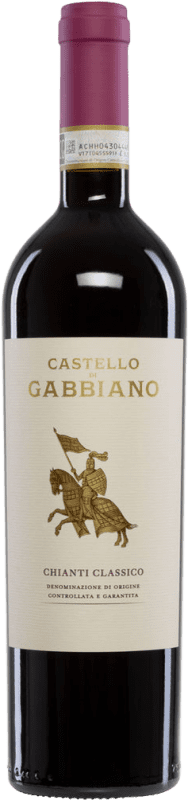 Бесплатная доставка | Красное вино Castello di Gabbiano сухой D.O.C.G. Chianti Classico Тоскана Италия Merlot, Sangiovese 75 cl