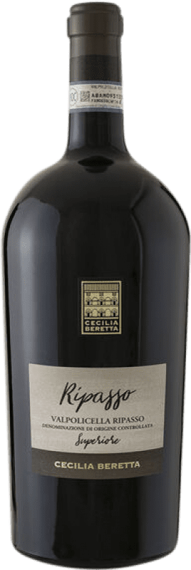 Бесплатная доставка | Красное вино Cecilia Beretta Classico Superiore сухой D.O.C. Valpolicella Ripasso Венето Италия Corvina, Rondinella, Corvinone, Negrara бутылка Магнум 1,5 L