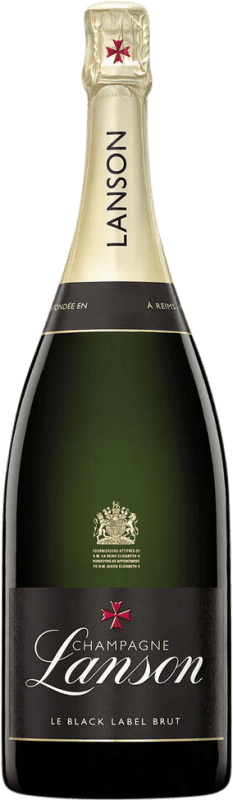 501,95 € 免费送货 | 白葡萄酒 Lanson Black Création 257 A.O.C. Champagne 帝王瓶 — Mathusalem 6 L