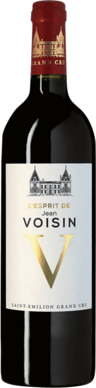 32,95 € Spedizione Gratuita | Vino rosso Château Jean Voisin. L'Esprit Secco A.O.C. Saint-Émilion Grand Cru