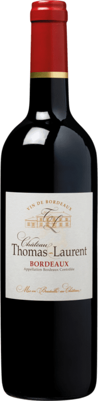 12,95 € Kostenloser Versand | Rotwein Château Thomas-Laurent Trocken A.O.C. Bordeaux