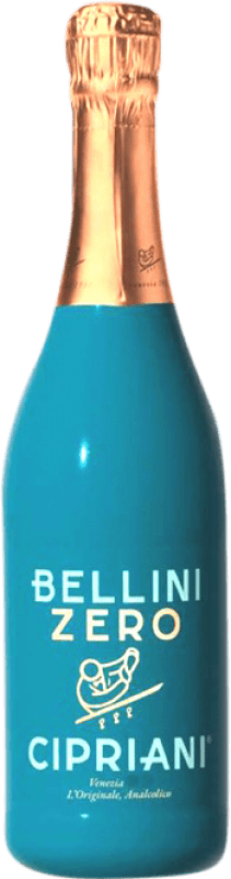 22,95 € 送料無料 | 白スパークリングワイン Cipriani. Bellini Zero ドライ I.G.T. Veneto
