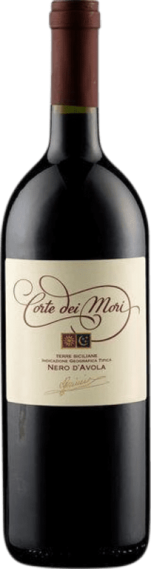 Spedizione Gratuita | Vino rosso Corte dei Mori Secco I.G.T. Terre Siciliane Sicilia Italia Nero d'Avola 1 L