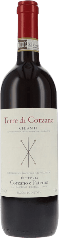 26,95 € Free Shipping | Red wine Corzano e Paterno Terre di Corzano Dry D.O.C.G. Chianti