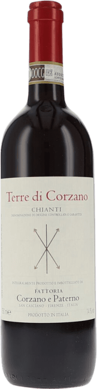 Kostenloser Versand | Rotwein Corzano e Paterno Terre di Corzano Trocken D.O.C.G. Chianti Toskana Italien Sangiovese, Canaiolo 75 cl