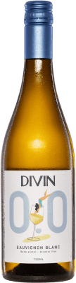 Divin NoLow 0,0 Sauvignon White Полусухое Полусладкое Val de Loire 75 cl Без алкоголя