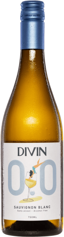 12,95 € | Белое вино Divin NoLow Semiseco — Полусухое I.G.P. Val de Loire Луара Франция Sauvignon — Совиньон 75 cl 0.0 Ноль Ноль Без алкоголя