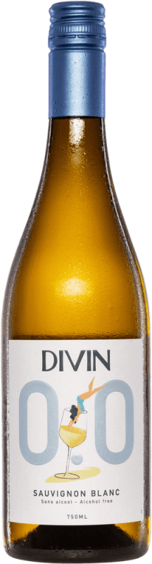 免费送货 | 白酒 Divin NoLow 0,0 半干半甜 I.G.P. Val de Loire 卢瓦尔河 法国 Sauvignon White 75 cl 不含酒精