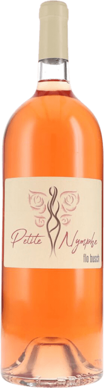 Free Shipping | Rosé wine Flo Busch Petite Nymphe Dry A.O.C. Languedoc Languedoc France Grenache, Carignan Magnum Bottle 1,5 L