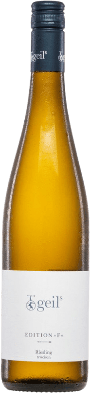 Envoi gratuit | Vin blanc Geils Edition F Sec Q.b.A. Rheinhessen Rheinhessen Allemagne Riesling 75 cl