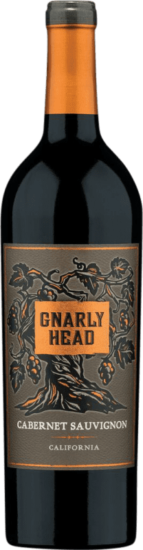 Free Shipping | Red wine Gnarly Head Dry I.G. California California United States Cabernet Sauvignon 75 cl