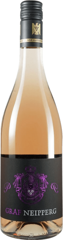 Envio grátis | Vinho rosé Graf Neipperg P más P Rosé V.D.P. Gutswein Baden-Württemberg Alemanha Merlot, Pinot Preto, Lemberger 75 cl