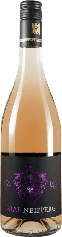 10,95 € | Розовое вино Graf Neipperg P más P Rosé V.D.P. Gutswein Baden-Württemberg Германия Merlot, Pinot Black, Lemberger 75 cl