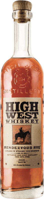 Free Shipping | Whisky Blended High West Rendezvous United States 70 cl