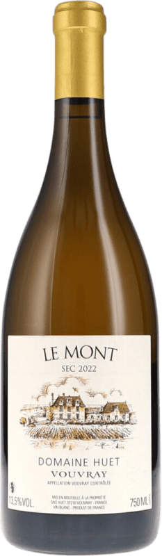 Free Shipping | White wine Domaine Huet Le Mont Dry A.O.C. Sancerre France Chenin White 75 cl