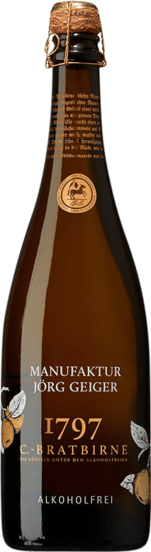 33,95 € | Blanc mousseux Jörg Geiger 1797 C Bratbirne I.G. Baden Baden-Württemberg Allemagne 75 cl Sans Alcool