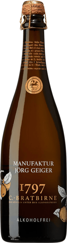 32,95 € | White Sparkling Wine Jörg Geiger 1797 C Bratbirne I.G. Baden Baden-Württemberg Germany 75 cl Alcohol-Free