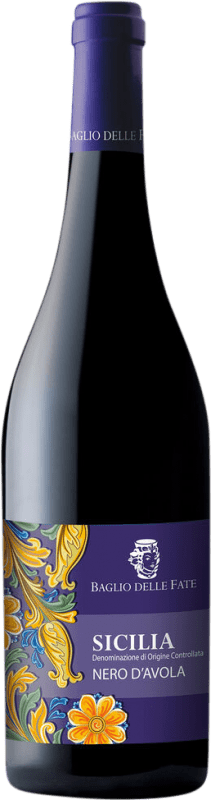 Free Shipping | Red wine Judeka Baglio delle Fate Dry D.O.C. Sicilia Sicily Italy Nero d'Avola 75 cl