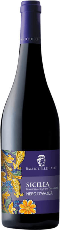 Kostenloser Versand | Rotwein Judeka Baglio delle Fate Trocken D.O.C. Sicilia Sizilien Italien Nero d'Avola 75 cl