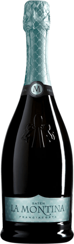 76,95 € | Blanc mousseux La Montina Saten D.O.C.G. Franciacorta Lombardia Italie Chardonnay Bouteille Magnum 1,5 L