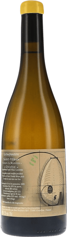 Envoi gratuit | Vin blanc La Soufrandière Climate La Bonnode Ovoide Zen Sec A.O.C. Saint-Véran Bourgogne France Chardonnay 75 cl