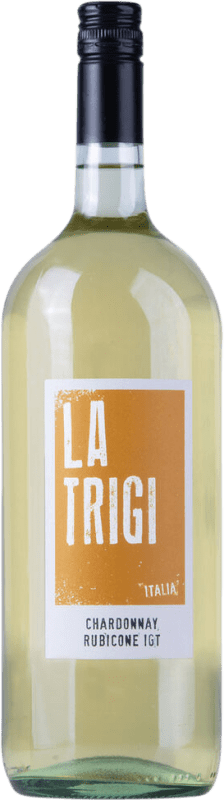 Spedizione Gratuita | Vino bianco La Trigi Varietale Secco I.G.T. Veneto Veneto Italia Chardonnay Bottiglia Magnum 1,5 L