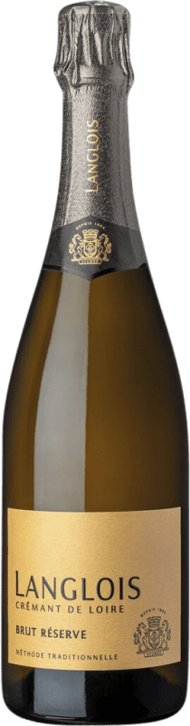 26,95 € 免费送货 | 白酒 Château Langlois 香槟 预订 A.O.C. Crémant de Loire