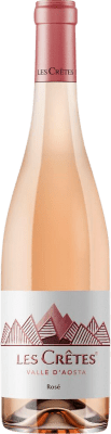 Les Cretes Pinot Noir Valle d'Aosta Rosé 75 cl